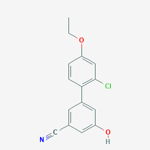 molecular formula C15H12ClNO2 B6377048 MFCD18314506 CAS No. 1261986-84-8