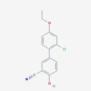 molecular formula C15H12ClNO2 B6377057 MFCD18314504 CAS No. 1261950-89-3