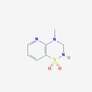 4-Methyl-2,3-dihydropyrido[2,3-e][1,2,4]thiadiazine 1,1-dioxide
