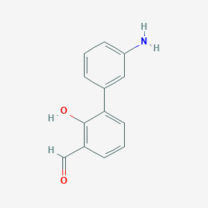 molecular formula C13H11NO2 B6377469 MFCD18314614 CAS No. 1261918-64-2