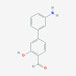 molecular formula C13H11NO2 B6377483 MFCD18314613 CAS No. 1261950-14-4