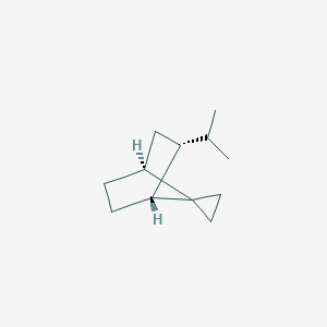 Spiro[bicyclo[2.2.1]heptane-7,1-cyclopropane], 2-(1-methylethyl)-, (1alpha,2alpha,4alpha)-(9CI)