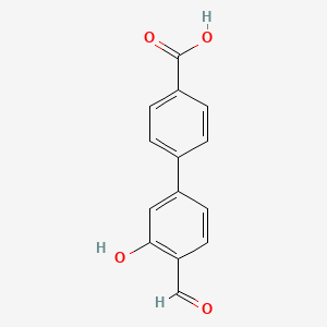 5-(4-Carboxyphenyl)-2-formylphenol, 95%