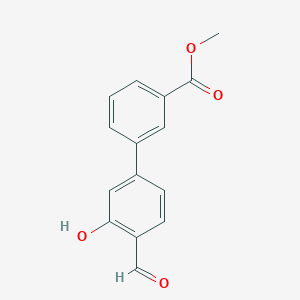 molecular formula C15H12O4 B6378437 MFCD18314776 CAS No. 1261944-42-6