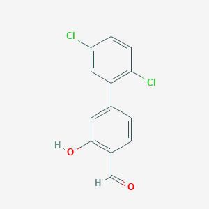 molecular formula C13H8Cl2O2 B6378659 MFCD18314820 CAS No. 1261944-92-6