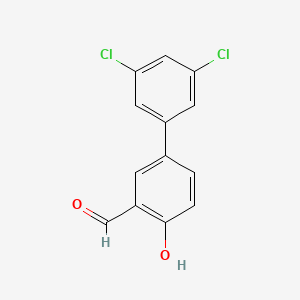 molecular formula C13H8Cl2O2 B6378678 MFCD11871011 CAS No. 1111120-99-0