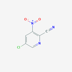 B063793 5-Chloro-2-Cyano-3-Nitropyridine CAS No. 181123-11-5