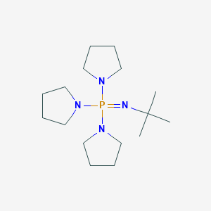 (Tert-Butylimino)tris(pyrrolidino)phosphorane
