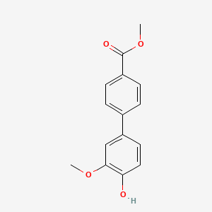 molecular formula C15H14O4 B6380044 MFCD18315206 CAS No. 899827-17-9
