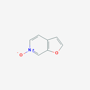 molecular formula C7H5NO2 B063802 Furo(2,3-c)pyridine 6-oxide CAS No. 181526-20-5