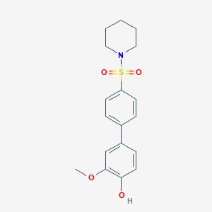 molecular formula C18H21NO4S B6380576 MFCD18315407 CAS No. 1262002-36-7
