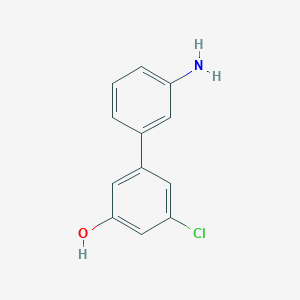 molecular formula C12H10ClNO B6380631 MFCD18315434 CAS No. 1261927-92-7