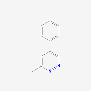 molecular formula C11H10N2 B063810 3-Methyl-5-phenylpyridazine CAS No. 184021-10-1