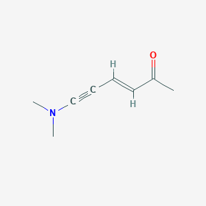 6-(Dimethylamino)-3-hexene-5-yne-2-one