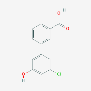 molecular formula C13H9ClO3 B6381180 MFCD18315562 CAS No. 1262002-87-8