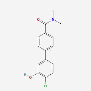 molecular formula C15H14ClNO2 B6381862 MFCD18315734 CAS No. 1261956-60-8