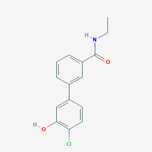 molecular formula C15H14ClNO2 B6381864 MFCD18315737 CAS No. 1261931-73-0