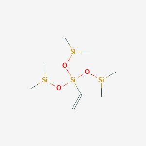molecular formula C8H21O3Si4 B063820 Vinyl tris(dimethylsiloxy)silane CAS No. 160172-46-3