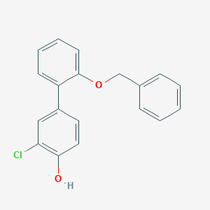 molecular formula C19H15ClO2 B6382202 MFCD18315817 CAS No. 1261922-30-8