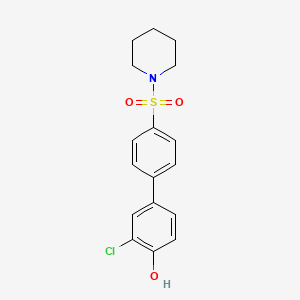 molecular formula C17H18ClNO3S B6382411 MFCD18315856 CAS No. 1261951-87-4