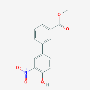 molecular formula C14H11NO5 B6382837 MFCD18315949 CAS No. 1097777-59-7