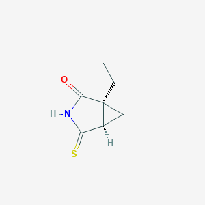 (1R,5R)-1-propan-2-yl-4-sulfanylidene-3-azabicyclo[3.1.0]hexan-2-one