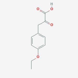 molecular formula C11H12O4 B063851 3-(4-Ethoxyphenyl)-2-oxopropanoic acid CAS No. 175897-64-0
