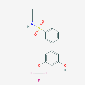 5-(3-t-Butylsulfamoylphenyl)-3-trifluoromethoxyphenol, 95%