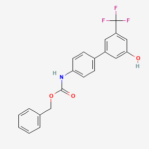 5-(4-Cbz-Aminopheny)-3-trifluoromethylphenol, 95%