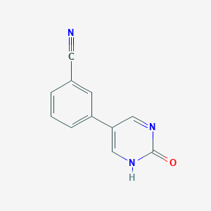 5-(3-Cyanophenyl)-2-hydroxypyrimidine, 95%