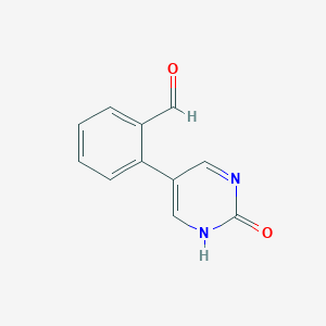 molecular formula C11H8N2O2 B6385165 MFCD11876938 CAS No. 1111113-44-0