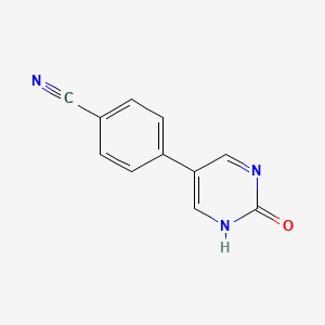 molecular formula C11H7N3O B6385178 MFCD11876774 CAS No. 1111103-70-8