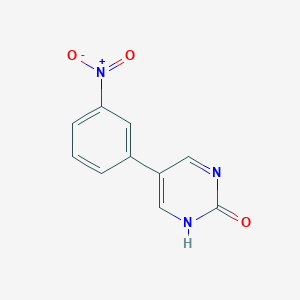 molecular formula C10H7N3O3 B6385497 MFCD11876781 CAS No. 1111103-79-7