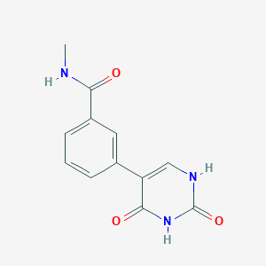 (2,4)-Dihydroxy-5-[3-(N-methylaminocarbonyl)phenyl]pyrimidine, 95%