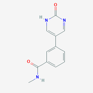 2-Hydroxy-5-[3-(N-methylaminocarbonyl)phenyl]pyrimidine, 95%