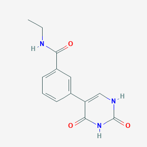 (2,4)-Dihydroxy-5-[3-(N-ethylaminocarbonyl)phenyl]pyrimidine, 95%