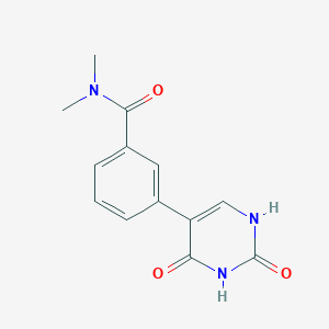(2,4)-Dihydroxy-5-[3-(N,N-dimethylaminocarbonyl)phenyl]pyrimidine, 95%
