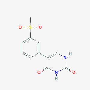 (2,4)-Dihydroxy-5-(3-methylsulfonylphenyl)pyrimidine, 95%