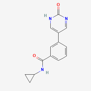 5-[3-(Cyclopropylaminocarbonyl)phenyl]-2-hydroxypyrimidine, 95%