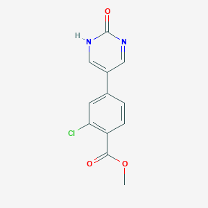 molecular formula C12H9ClN2O3 B6386017 MFCD18316660 CAS No. 1261934-90-0