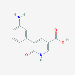 molecular formula C12H10N2O3 B6386411 MFCD18316765 CAS No. 1261929-19-4