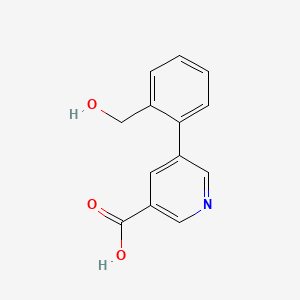 molecular formula C13H11NO3 B6387014 MFCD18316910 CAS No. 1261905-85-4