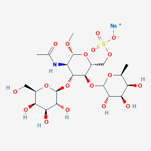 molecular formula C21H36NNaO18S B063878 Methyl gfadsg CAS No. 162330-32-7