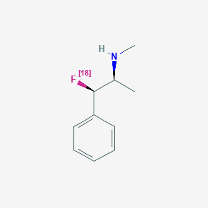 molecular formula C10H14FN B063893 1-Fluoro-1-deoxyephedrine CAS No. 161403-39-0