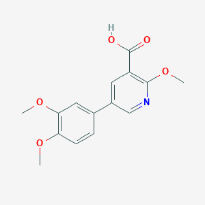 molecular formula C15H15NO5 B6391384 MFCD18317867 CAS No. 1261924-37-1