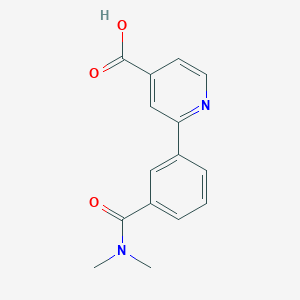 molecular formula C15H14N2O3 B6392477 MFCD18318120 CAS No. 1261967-27-4