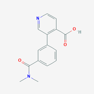 molecular formula C15H14N2O3 B6392492 MFCD18318121 CAS No. 1261952-64-0