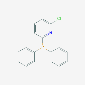 molecular formula C17H13ClNP B063925 2-Chloro-6-(diphenylphosphino)pyridine CAS No. 162753-00-6