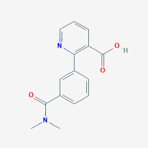 molecular formula C15H14N2O3 B6392511 MFCD18318122 CAS No. 1261899-64-2