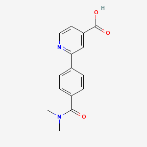 molecular formula C15H14N2O3 B6392555 MFCD18318137 CAS No. 1261964-66-2